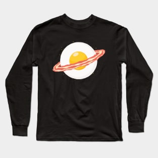 Outer Space Breakfast Long Sleeve T-Shirt